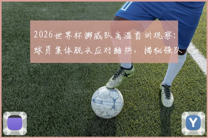 2026世界杯挪威队高温首训观察:球员集体脱衣应对酷热,揭秘强队备战策略与高温训练方法